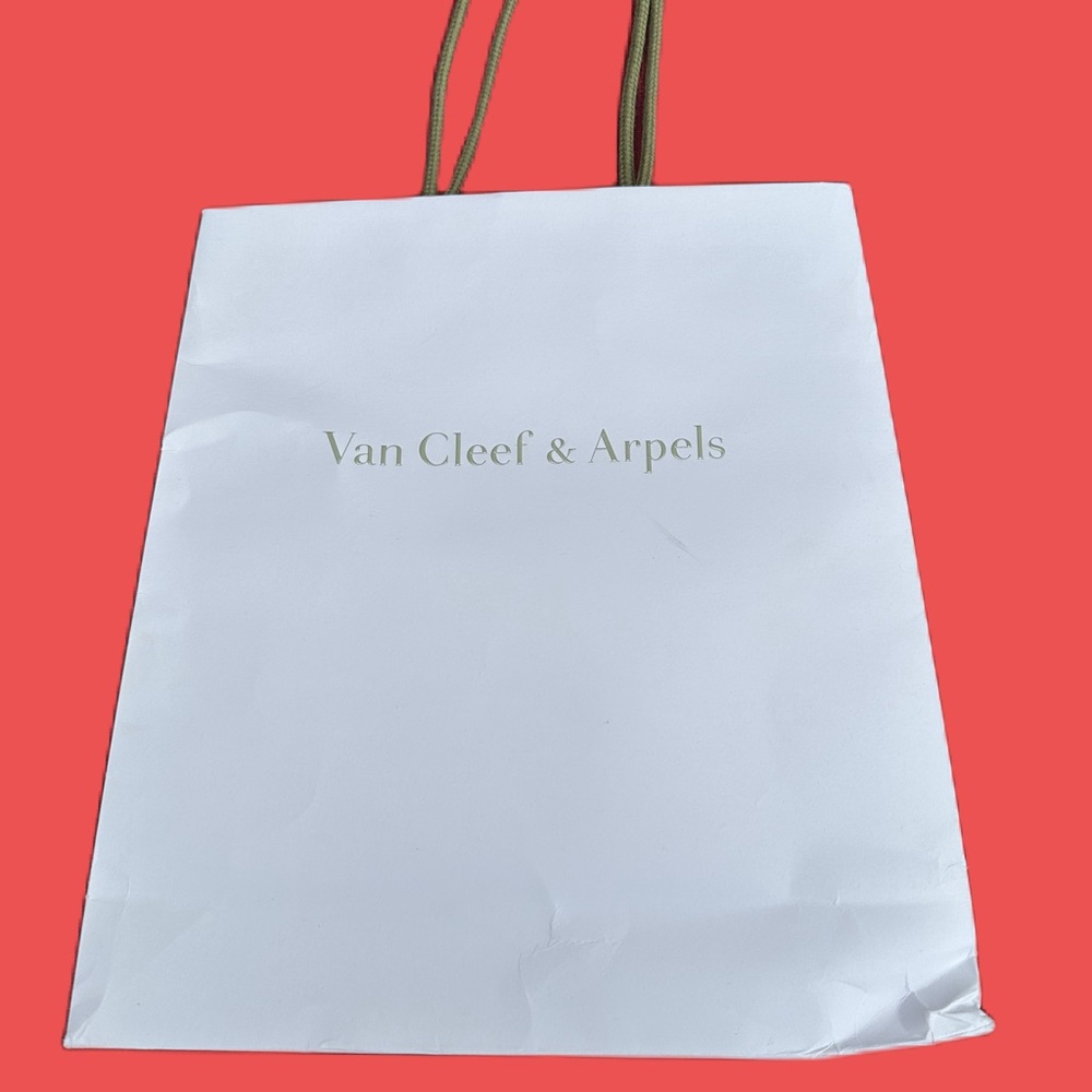 VanCleef shopping bag